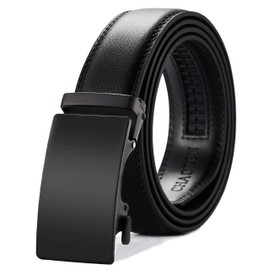 CHAOREN Belts for Men - Ratchet Leather Mens Belt 1 3/8" for Jeans - Fits Everywhere