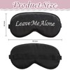 NICECONE 2 Pack Funny Sleep Mask,Soft Silky Satin Eye Mask