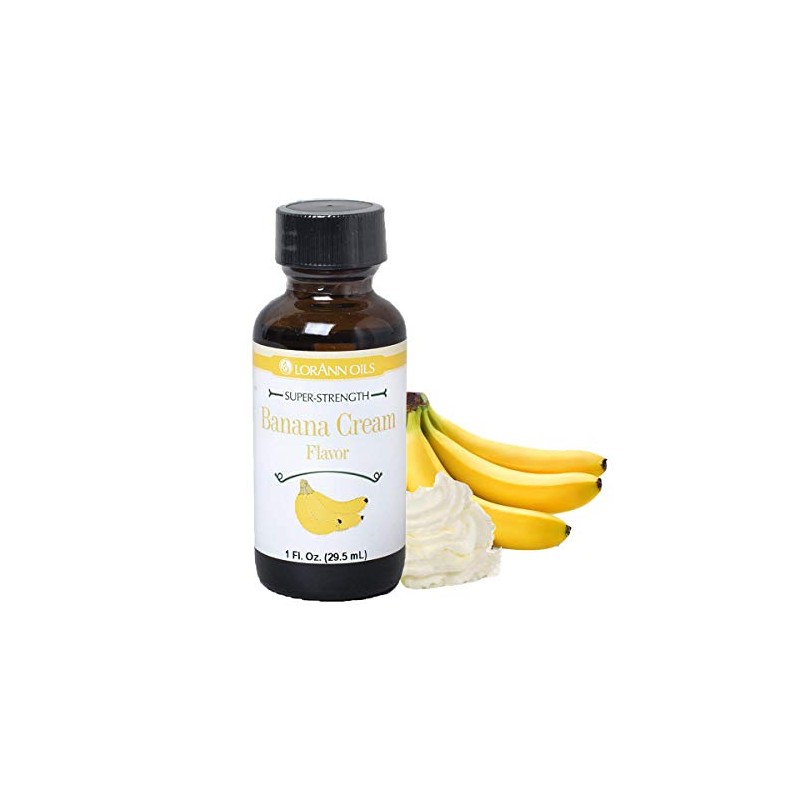 LorAnn Banana Cream SS Flavor, 1 ounce bottle