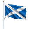GSYLPFT Scottish Flags for Outside 3x5 Scotland Flag Outdoor Vivid