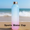 DmDoyy Water Bottle, 1 Litre, Lightweight Sports Bottle, Leak-Proof, BPA-Free