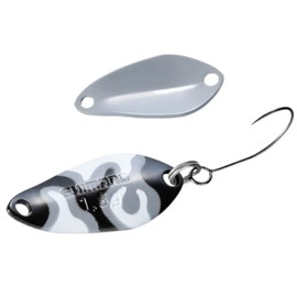 Shimano TO-W18S 005 Trout Spoon, Cardiff, Search Swimmer, Camo Edition, 0.07 oz (1.8 g), Gray Camo