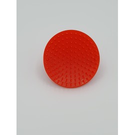 Big Beard Black Scalp Massage Be-Bop Hair Brush Gentle Shampoo for Salons Barbers & Home Use (Orange)