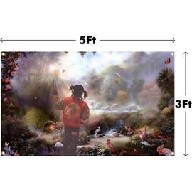 Rapper Flag Chief in The Garden of Eden Flag Aesthetic Decorative Durable 40x60 INCH Flag Suitable For Indoor And Outdoor Decorate for College Dorm Room ,Parties, travel, filming, events, festivals - Size: 60x90