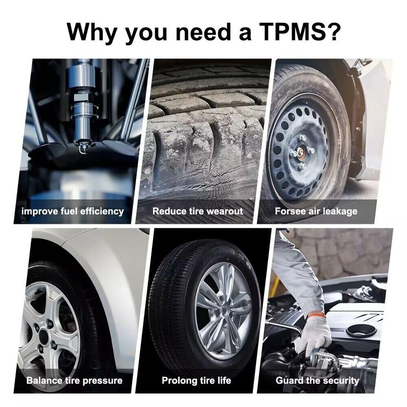 OBEST Tire Pressure Sensor, TPMS Tire Pressure Monitor, TPMS Replacement