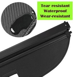 VIWINLA Retractable Trunk Cover Compatible with 2022-2025 Ford Escape Cargo Cover Rear Trunk Security Cover Ford Escape Accessories Privacy Screen Cover