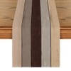 Artoid Mode Brown Retro Rustic Wood Texture Table Runner, Seasonal