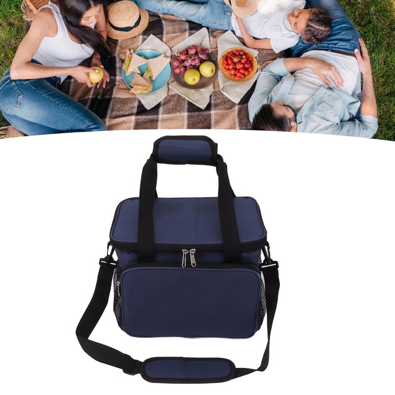 Insulated Lunch Bag Thicken Waterproof Oxford Cloth Cooler Cooling Large