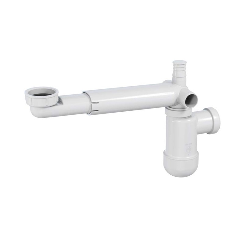 DEANTE NHC 633K Telescopic Siphon for Single Sink Saves Space