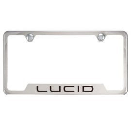 MVP Chrome License Plate Frame for Lucid