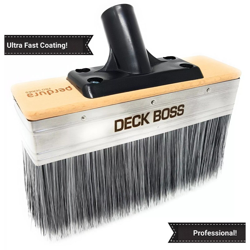 perdura Deck Stain Brush Applicator - Deck BOSS by Perdura