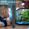 HiTauing Aquarium Heater, 500W Fish Tank Heater with LED Digital