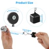 ieron Thin Pool Cue Chalk Holder Retractable Snooker Chalk Bag