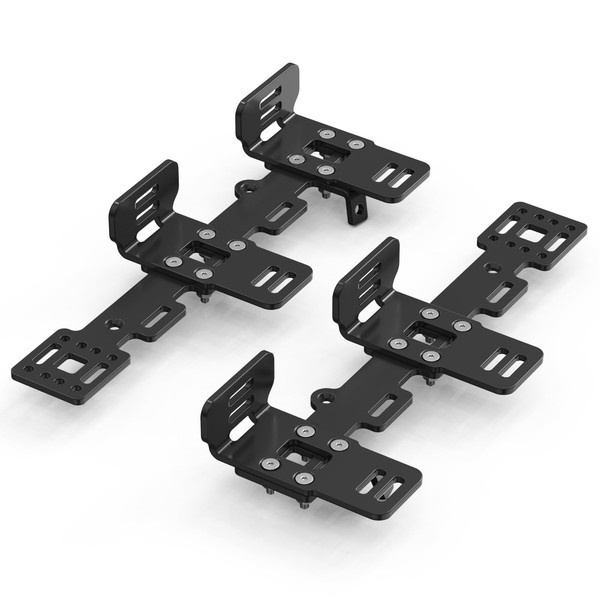 NICECNC Motorcycle Luggage Rack Side Frame Luggage Rack Side Rack