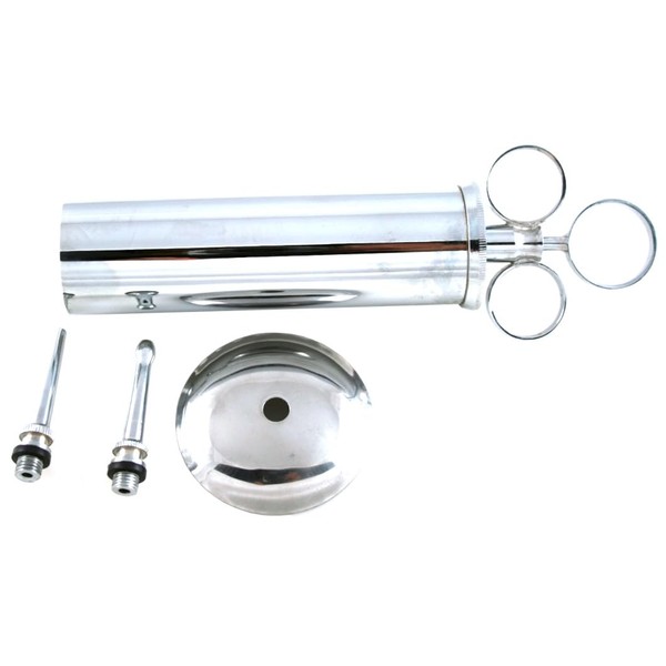 Ear Syringe with Conical & Bulbous Tips & Concave Shield