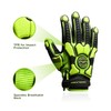 HANDLANDY Anti Vibration Gloves Men Impact Resistant Work Gloves, Padded