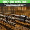 Concrete Rebar Splice Clips – Parallel Rebar Connector for Secure