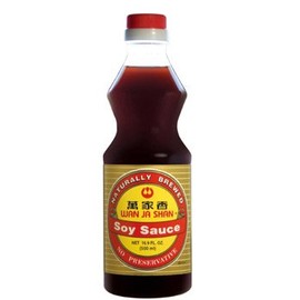 Wan Ja Shan Soy Sauce 16.9 Oz (Pack of 12)