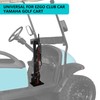 10L0L Golf Cart Gun Rack,Stand Up Gun Holder,Adjustable Guns Mount