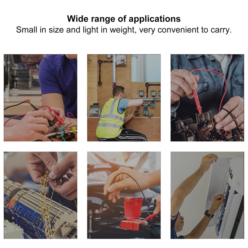 Digital Multimeter Voltage Resistance Frequency Meter Voltmeter Tester for Repair