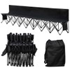 Yaheetech 8 Seats Foldable Sideline Bench for Sports Team Portable