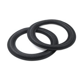 Dnyta Speaker Foam Surround Rings Round Rubber Edge Speaker Repair Parts, Fit for 5" Speakers