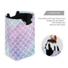 Blueangle Cesta de lavandería plegable de tela Oxford para ropa