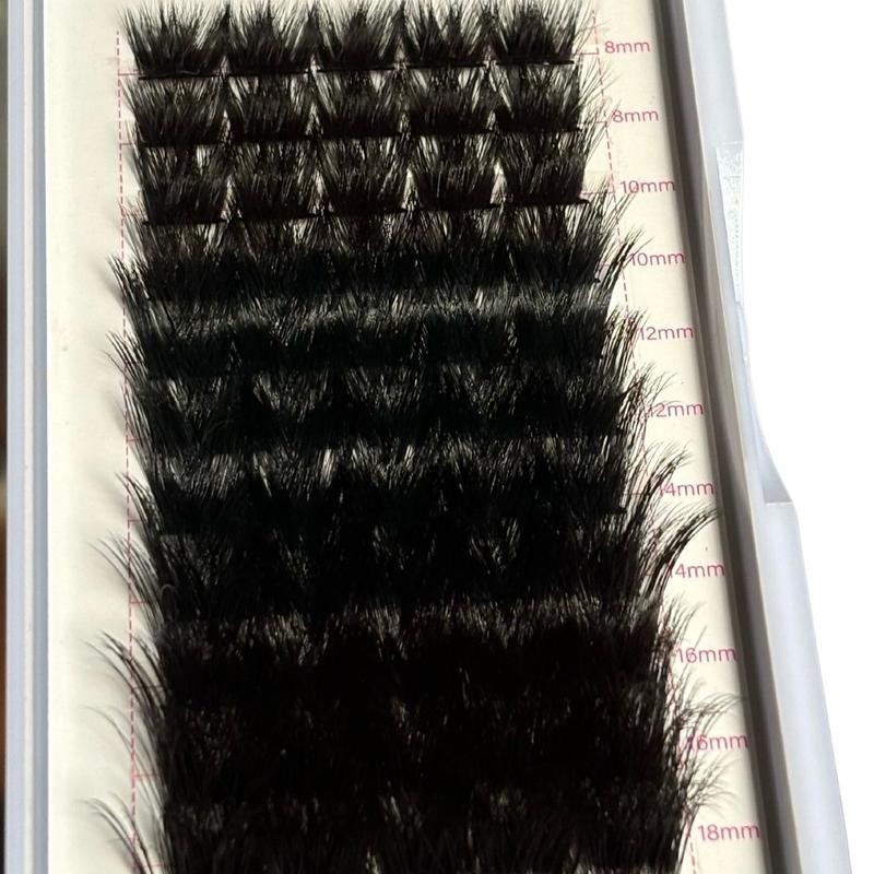 60 PCS “ Mega fluff dolly” Lash cluster kit set