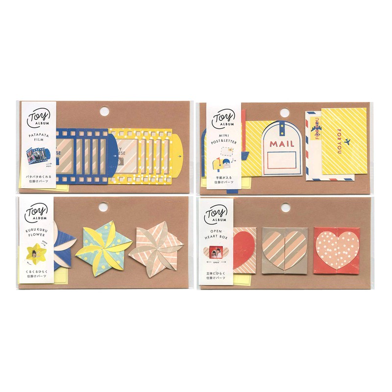 Iroha Publishing Toy Album Mini Gear Parts KURUKURU FLOWER GTKF-01