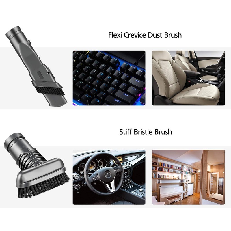 Replacement Attachments Tools Brush Kit for Dyson V6 V7 V8