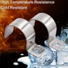 MgcTolBox Steel 1-Hole Pipe Strap Ø 25 mm, Pipe Brackets