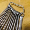 CraftyDream 4 Wrench Rings, Key Wrench Organizer, Stainless Steel Keychain