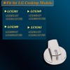 5 Pack AEZ73293801 Gas Stove Knobs - Compatible with LG