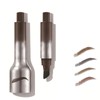 mashaop Spinleaf Eyebrow Pen, Browfection Angled Brush and Dip, Browfection