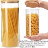 LATRAT Storage Jars with Lid Set, Storage Airtight Storage Jars