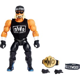 Mattel WWE Superstars Action Figure & Accessories, Series 1 “Hollywood” Hulk Hogan Retro Collectible with Swappable Hands