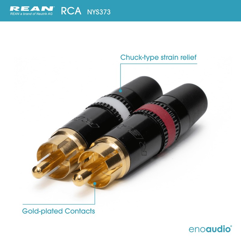 enoaudio Mogami 2534 Quad Stereo Pair (L,R) Audio Cable |