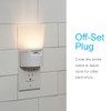 GE Ultrabrite Dimmable Sconce LED Night Light Plug-In, Energy Efficient,