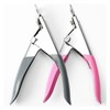NIXWORTAL Nail Clipper Professional Acrylic False Nail Clippers Acrylic Nails,Rainbow