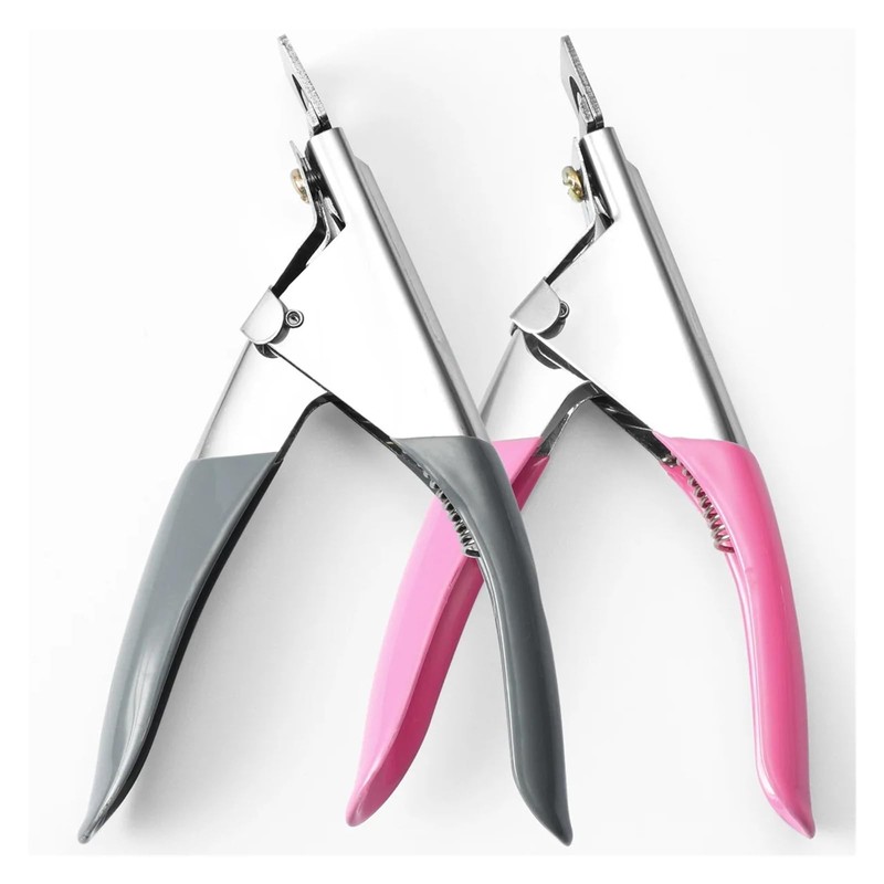 NIXWORTAL Nail Clipper Professional Acrylic False Nail Clippers Acrylic Nails,Rainbow