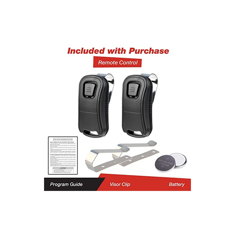 Two GDR PRO for Genie Garage Door Remote Intellicode G1T-BX