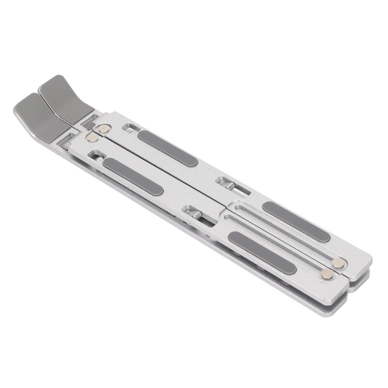 Laptop Stand Aluminium Alloy Adjustable Height Nonslip Rubber Pads Foldable