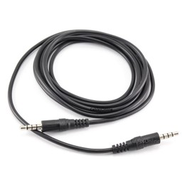 CablesOnline 6ft 3.5mm (1/8in) Stereo 4-Pole TRRS Male to Male Cable (AV-1406)