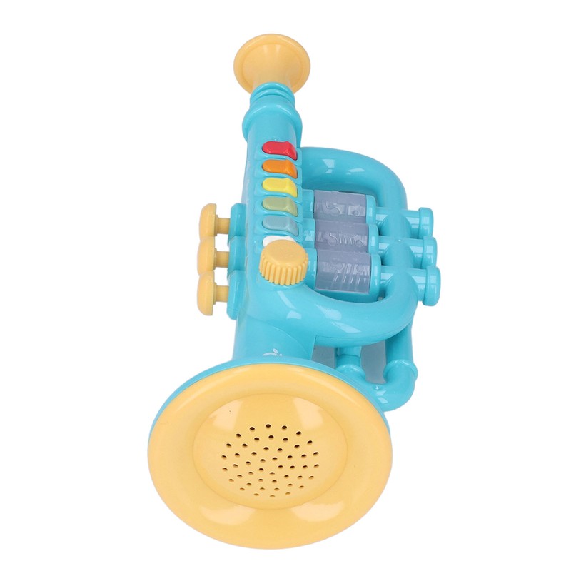 Horn Toy Simulation Design Dynamic Lighting Effect Musical Instrument Horn
