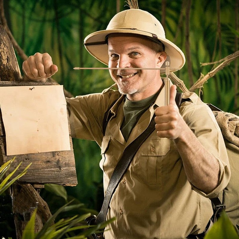 Baluue Brass Dowsing Rods, 2PCS Copper Dowsing Rods, Solid Pure