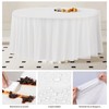 10pcs Manteles desechables para Mesa Rectangular,84in(213cm),Mantel para Mesa de Banquetes,