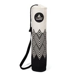 Secoroco Canvas Yoga Bag with Shoulder Strap Sustainable, Fashionable and Lightweight Yoga Bag for a Comfortable