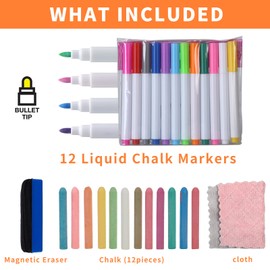 DOCMON Chalkboard Signs,12" x 16" Rustic Chalk Board, A-Frame Small Chalkboard Signs with Stand, Tabletop Chalkboard Sign for Bar, Restaurant, Business or Wedding - Black