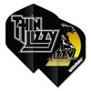 Winmau Rock Legends Thin Lizzy Double Sided Black Dart Flights
