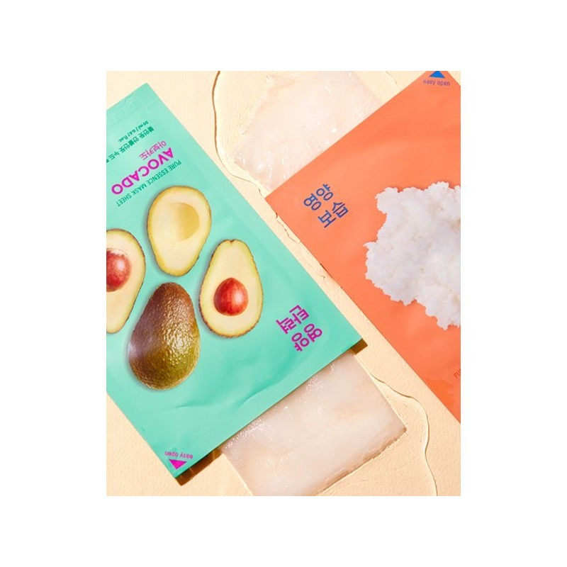 Holika Holika 20매 퓨어 에센스 마스크시트+홀리카마스크팩 4매 랜덤증정 20 Sheets